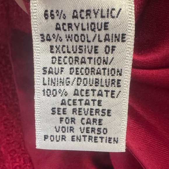 Vintage Talbots Wool Blend Padded Blazer - Picture 4 of 4